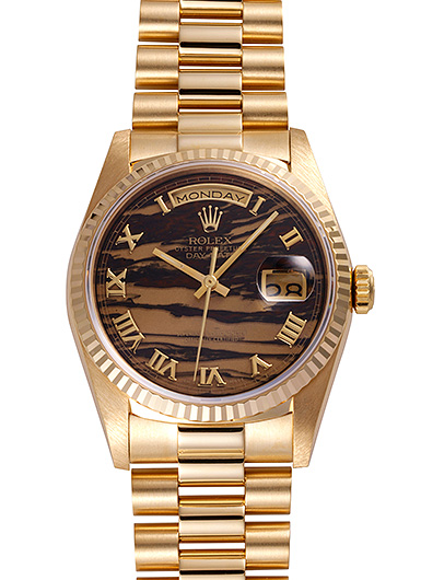 ロレックス デイデイト 18238 イエロー/ブラック 中古 | かめ吉