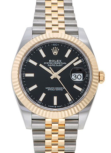 ロレックス デイトジャスト41 126333 グレー 新品 | かめ吉