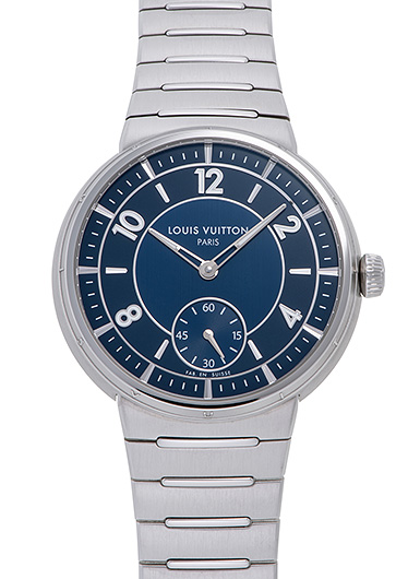 ルイ・ヴィトン タンブール オートマティック W1ST20 ブルー 新品 | かめ吉