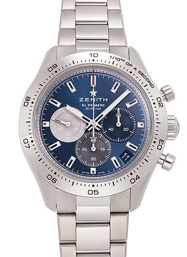 ゼニス クロノマスター スポーツ ブルー 03.3114.3600/51.M3100 ブルー