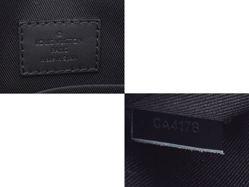 ルイヴィトン ダミエアンフィニ ディストリクトPM 黒 N41033 メンズ 本