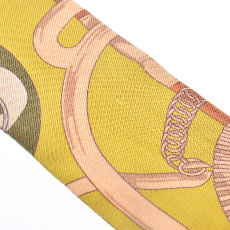 エルメスツイリー 黄金の拍車/EPERON D'or 緑系 レディース シルク