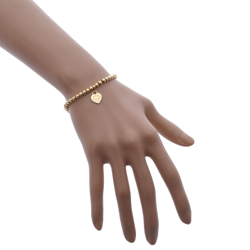 ティファニーリターントゥブレスレット レディース K18イエロー