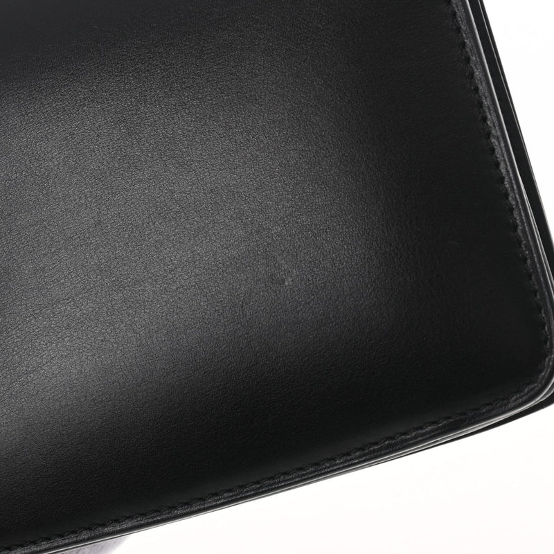 セリーヌクラシックボックス ブラック ゴールド金具 レディース レザー