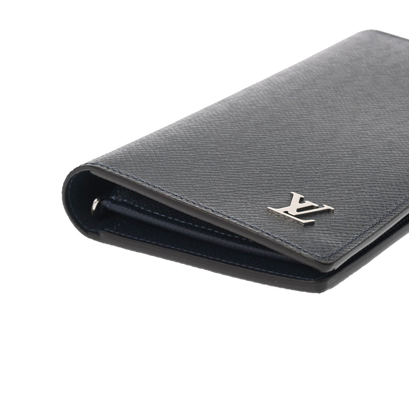 ルイヴィトンポルトフォイユブラザ 14136 ネイビー メンズ タイガ 長