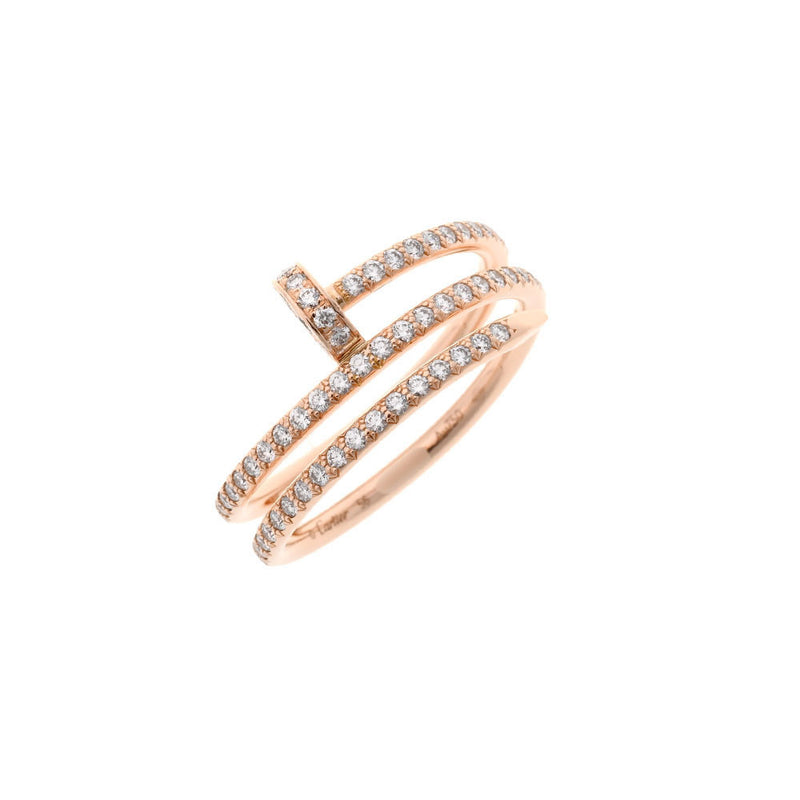 カルティエジュストアンクル ダイヤ #56 レディース K18ピンクゴールド