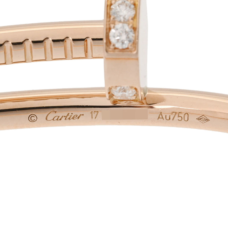カルティエジュストアンクル ブレスレット ダイヤ #17 レディース K18