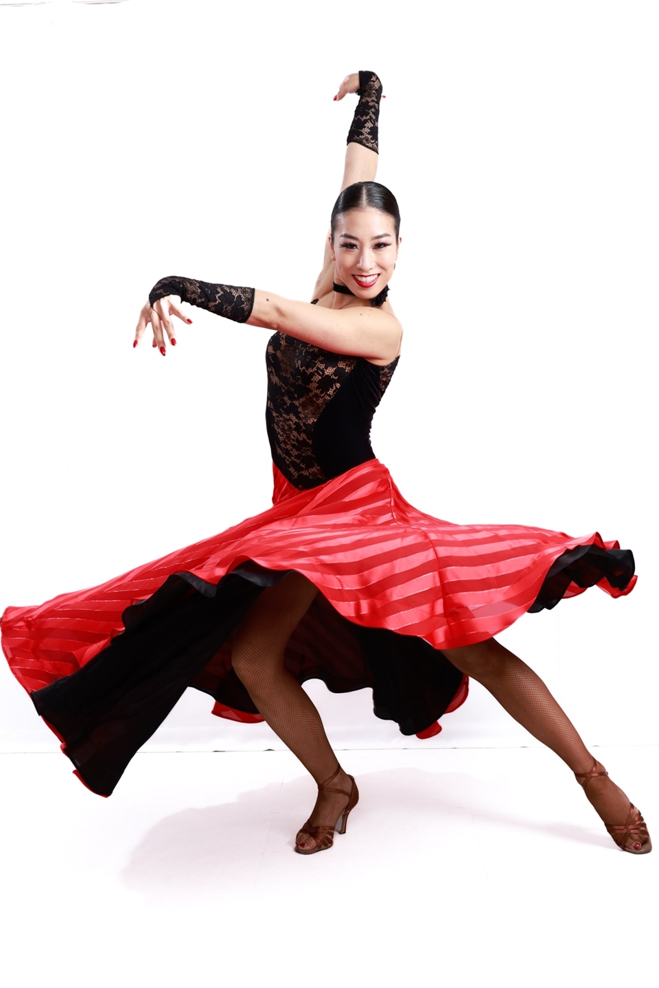 3L-00168 タカダンス ラテンドレス ｜社交ダンス パソドレス | LADIES