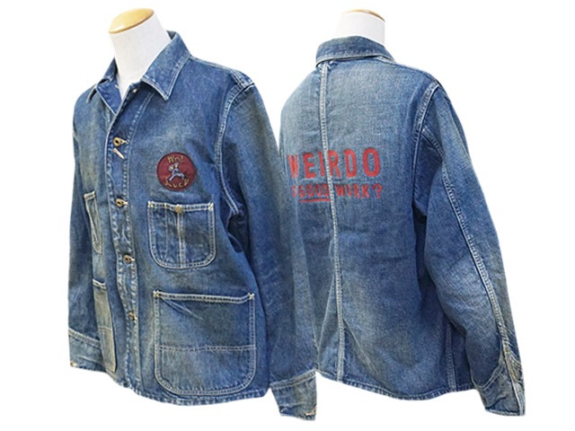 WEIRDO/ウィアード】2024AW「Engineer Jacket”GOOD WORK？”/エンジニア