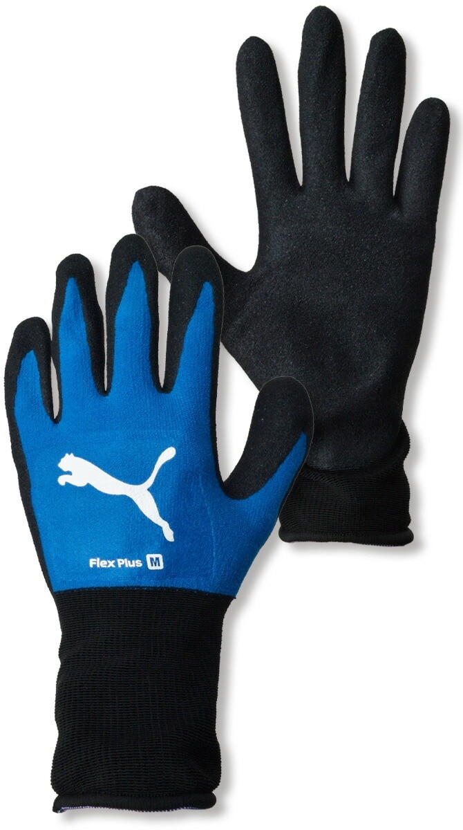 3点までネコポス可】プーマ 作業手袋 フレックスプラス ニトリルゴム