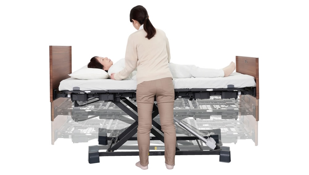 組立設置無料】【プラッツ】ヨカロポジショニングベッド3モーター樹脂