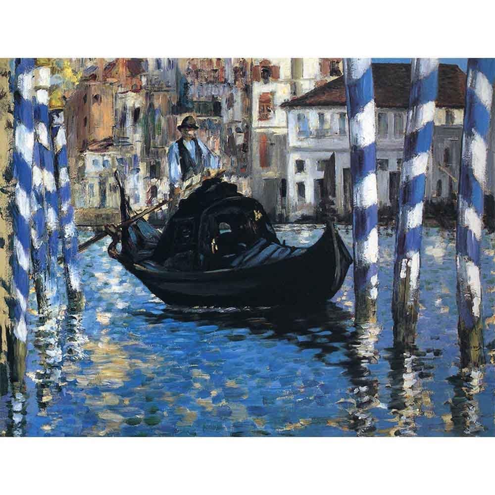 青いヴェネツィア 【6号】 エドゥアール・マネ 【 額縁が選べる 額入り