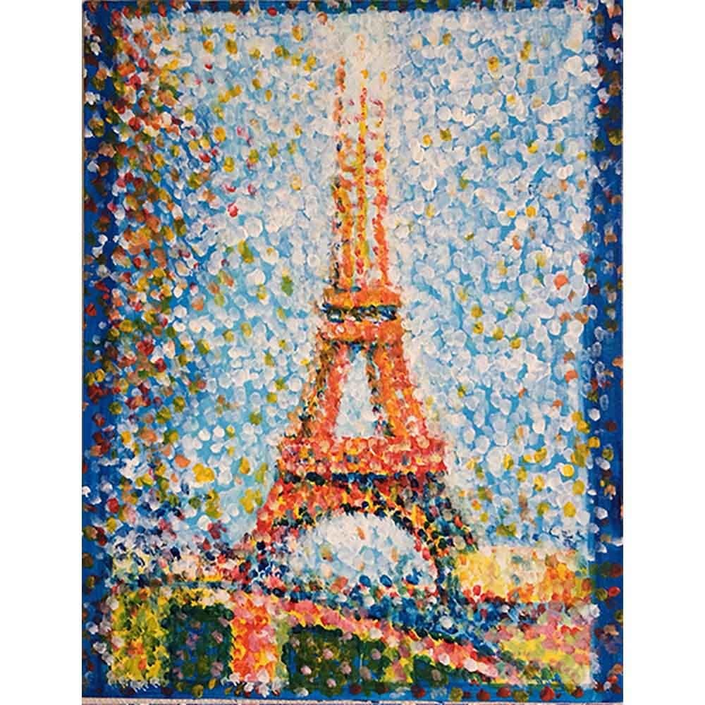 エッフェル塔 【15号】 ジョルジュ・スーラ 【 額縁が選べる 額入り