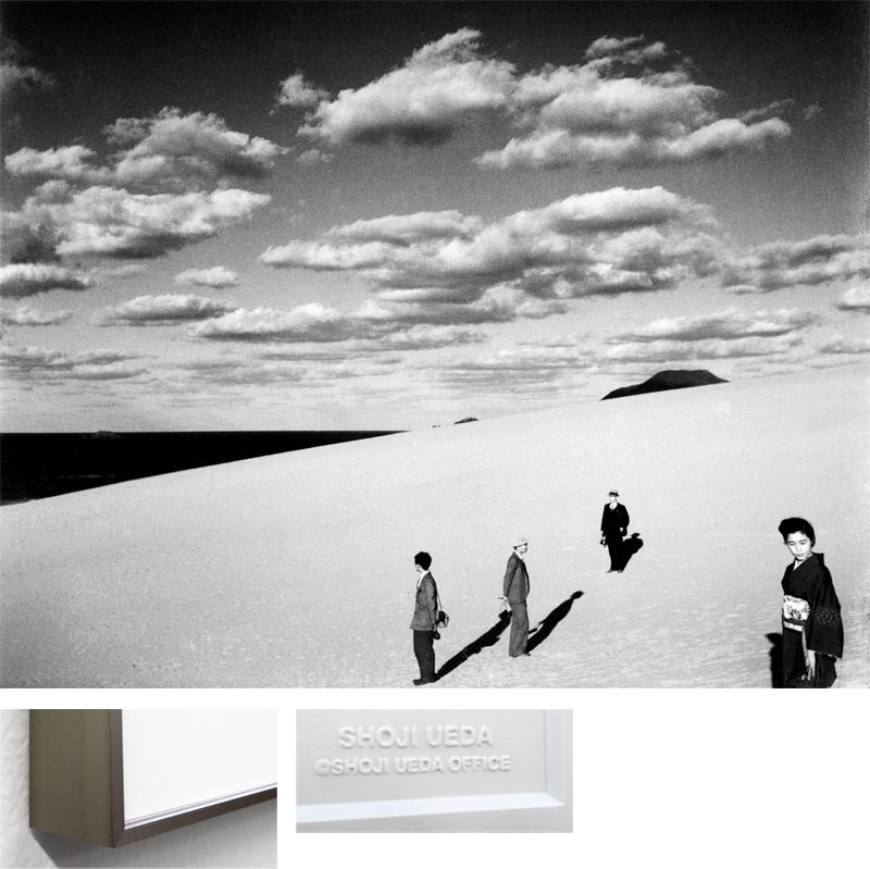 植田正治 版画「妻のいる砂丘風景（Ⅲ）」【限定50枚】｜求龍堂