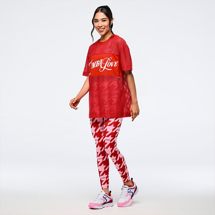 ZUMBA ズンバ 正規品 ウェア レディース トップス Tシャツ 半袖