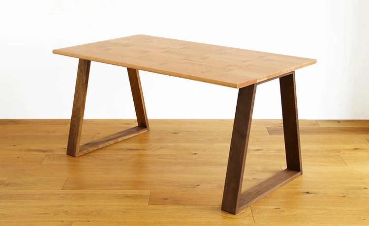 kitoki(キトキ) まかない ダイニングテーブル 無垢 ウォールナット