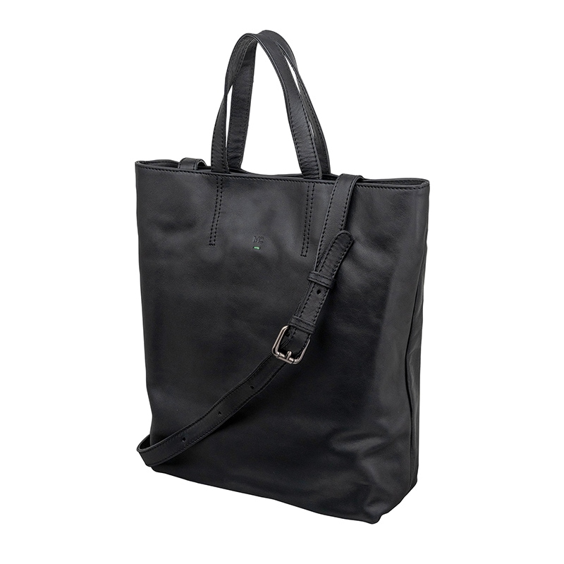 ショルダーバッグ トート 縦型 レザー 本革 メンズ レディース 2way