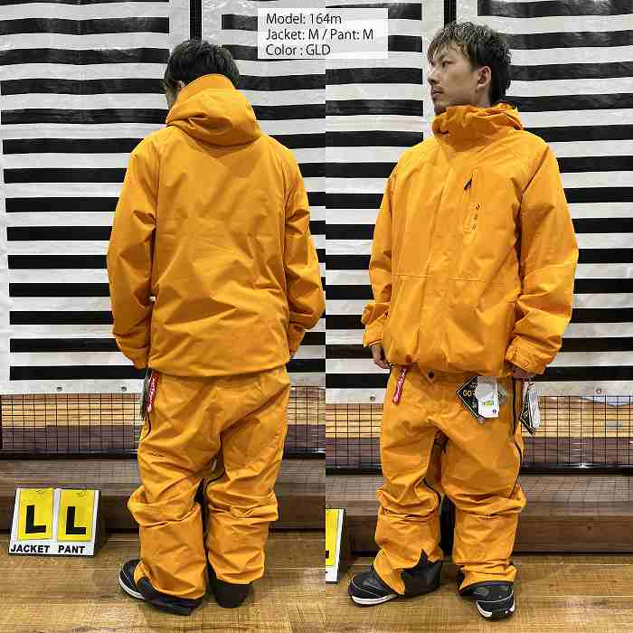 VOLCOM ボルコム G0652407 DUA GORE-TEX JACKET GLD 23-24