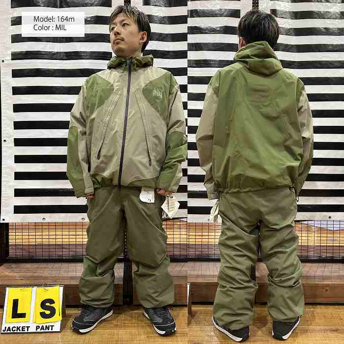 VOLCOM ボルコム G1352411 VLCMXDUSTBOX PANT BLK 23-24 ボードウェア