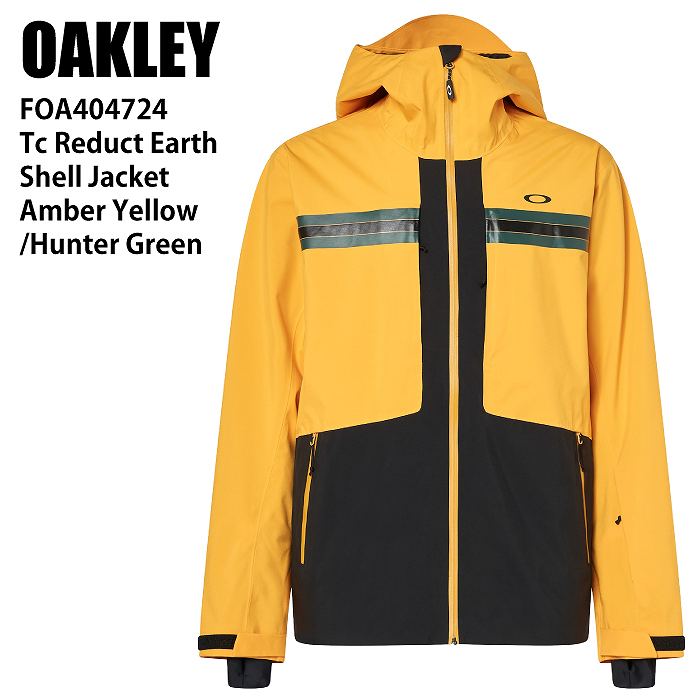 OAKLEY オークリー FOA404724 TC REDUCT EARTH SHELL JACKET YELLOW