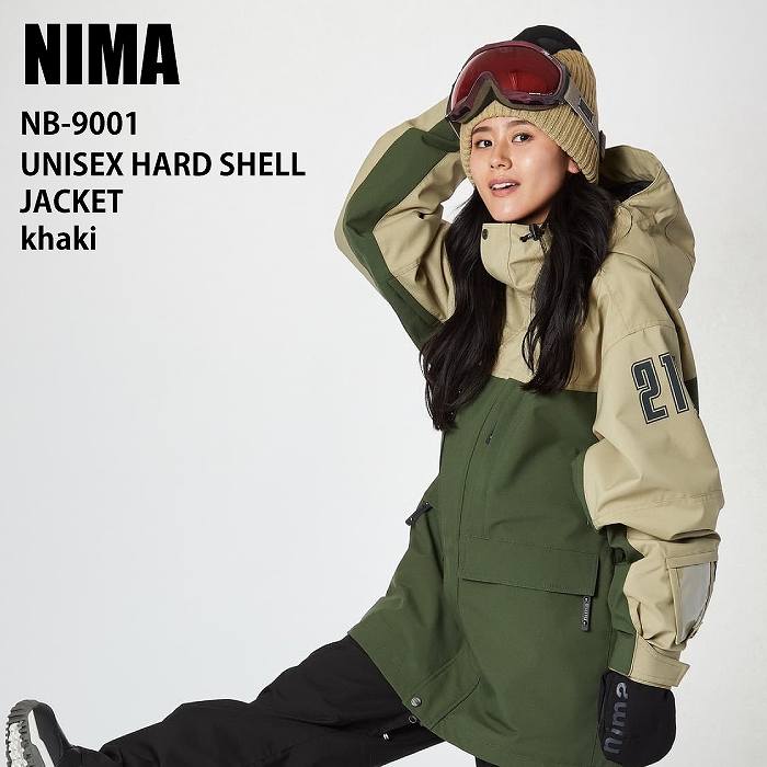 NIMA ニーマ NB-9001 ジャケット 56カーキ 23-24 ボードウェア メンズ