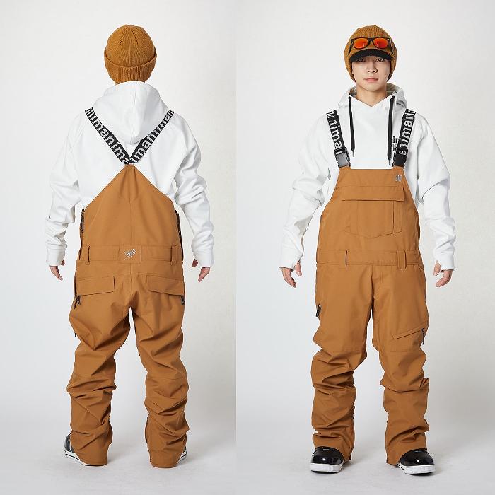 NIMA ニーマ NB-9008 ビブパンツ 84キャメル 23-24 ボードウェア