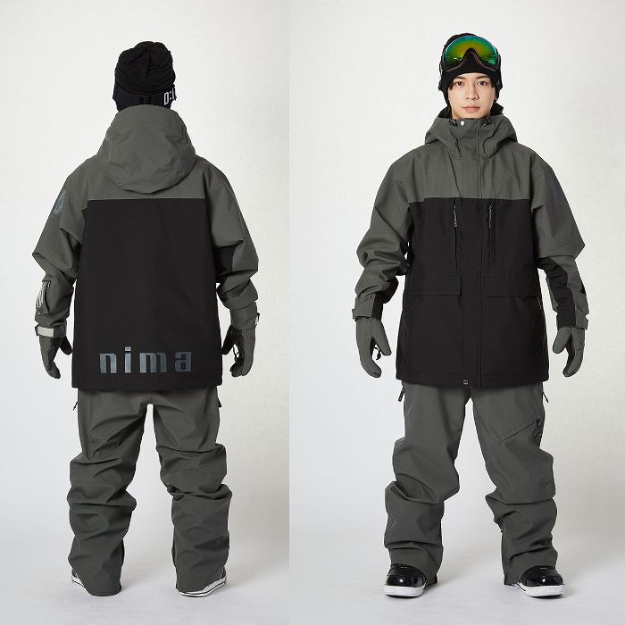 NIMA ニーマ NB-9009 パンツ 18メタルグレー 23-24 ボードウェア