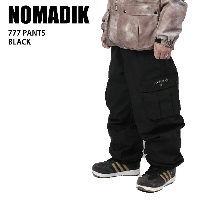 NOMADIK ノマディック 777 PNT BLACK 24-25 ウエア メンズ パンツ