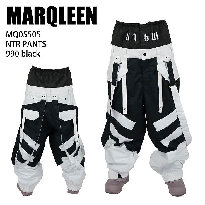 MARQLEEN マークリーン MQ05505 NTR PANTS 990 black 24-25 ウエア
