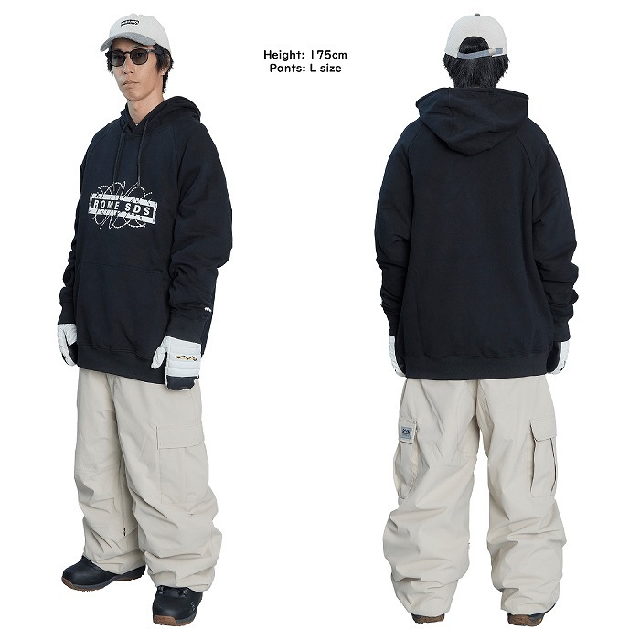ROME ローム BAGGY CARGO PANTS CREAM 24-25 ウエア メンズ パンツ