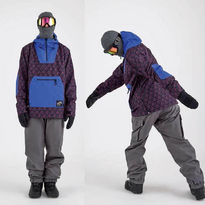 AIRBLASTER エアブラスター Freedom Pullover Magenta Terry 24-25