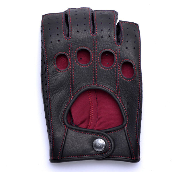 カカザン ドライビンググローブ CACAZAN DDR-070 ブラック レッド