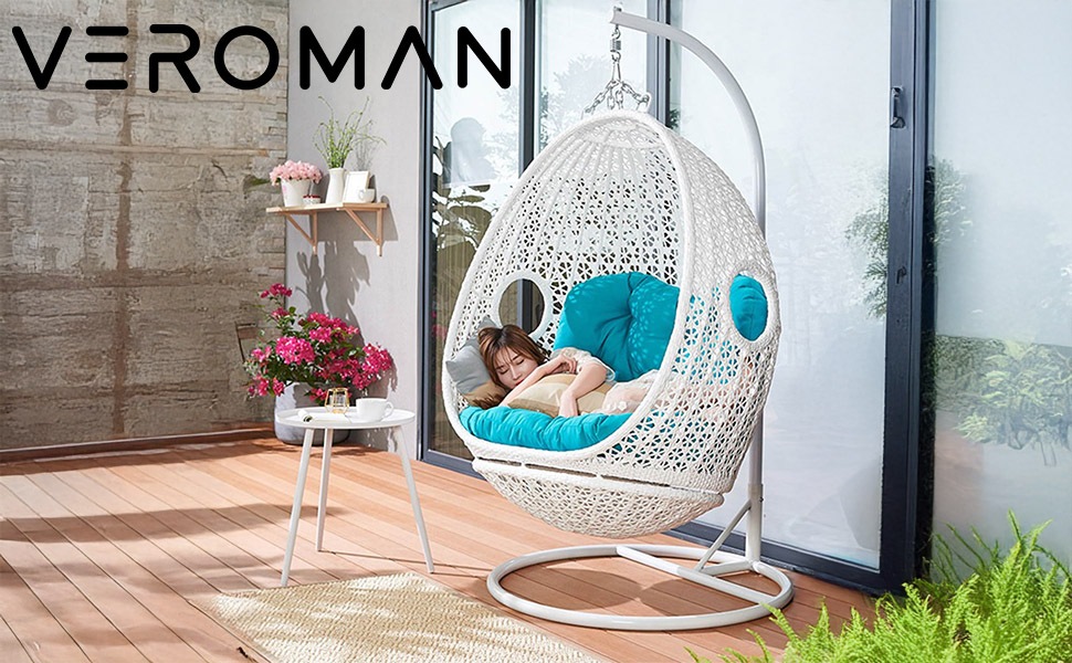 VeroMan ハンギングチェア ブランコチェア インドア エレガントな