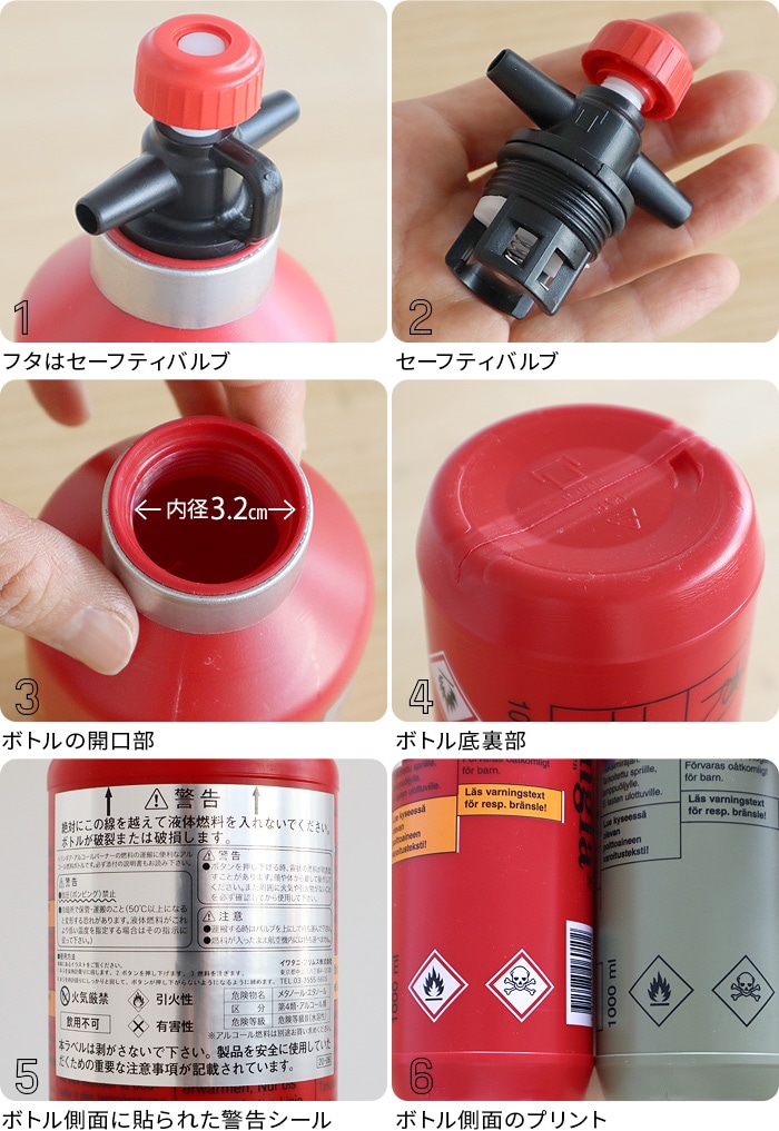 トランギア 燃料ボトル フューエルボトル 0.5L TRANGIA TR-506005