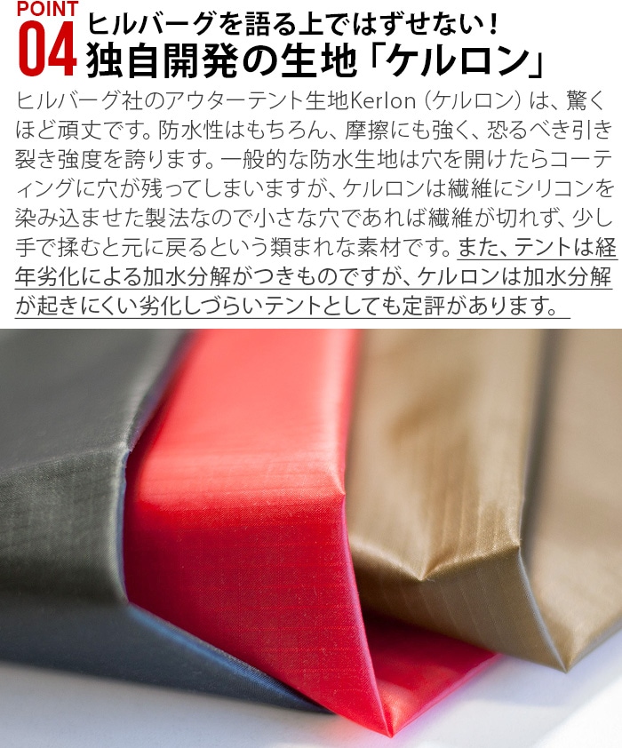 HILLEBERG ANARIS Footprint ヒルバーグ アナリス用フットプリント