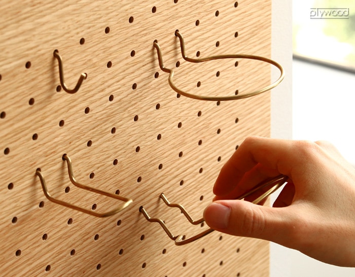 アマブロ ペグシリーズ ペグウォール ≪SSサイズ/ウォールナット