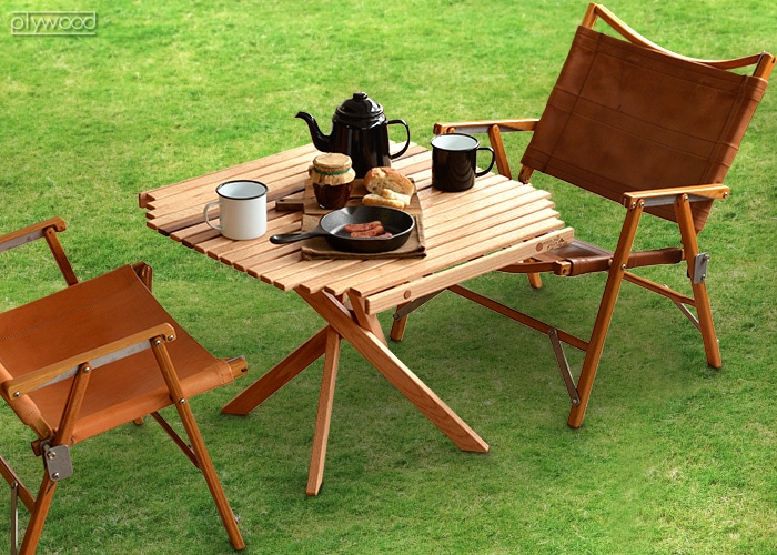 アウトサイドイン クルカル ミッドハイ テーブル ダブル [O-EE-OI