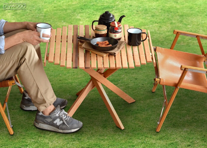 アウトサイドイン クルカル ミッドハイ テーブル ダブル [O-EE-OI