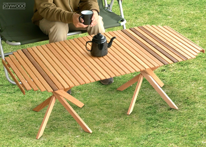 アウトサイドイン クルカル ミッドハイ テーブル ダブル [O-EE-OI