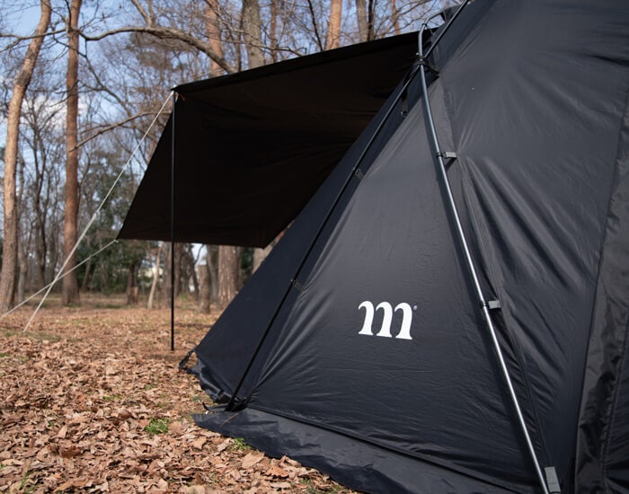 ムラコ ジズ ブラック / ロックグレー [ 5-10人用 ] MURACO ZIZ 5P