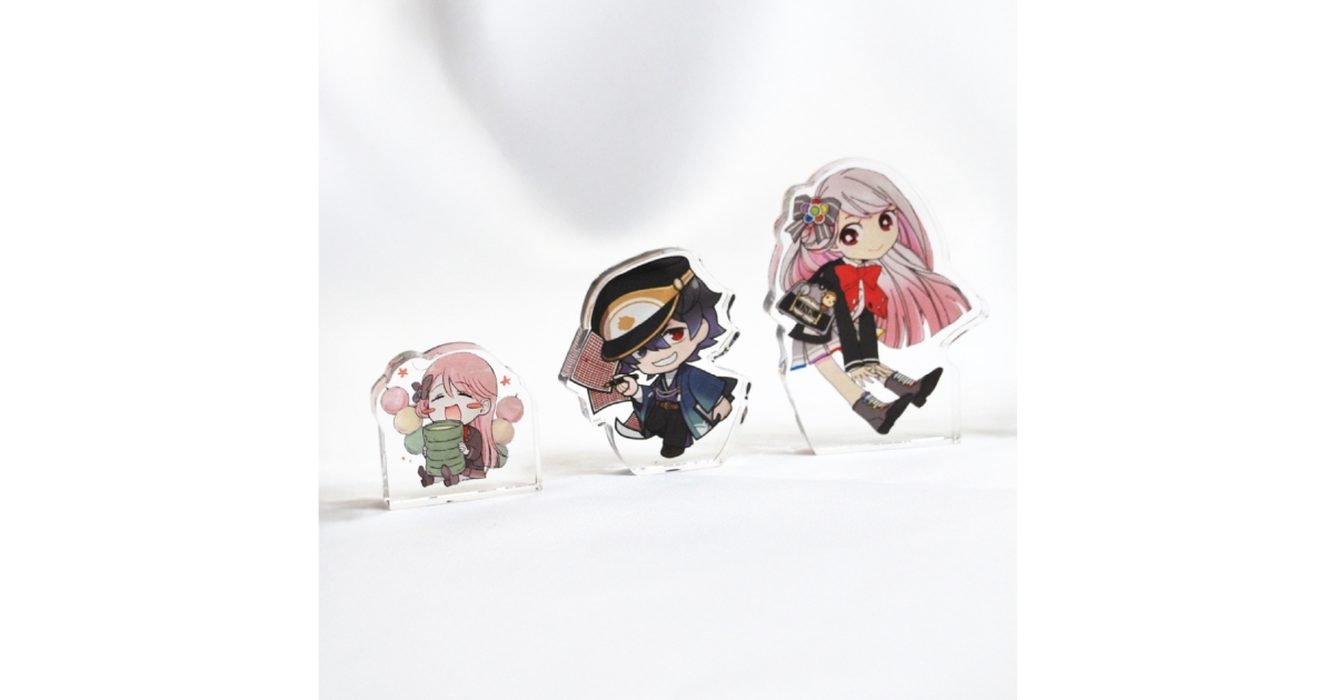 ダイカットアクリルブロックミニ | オリジナルグッズ・アクリル・缶