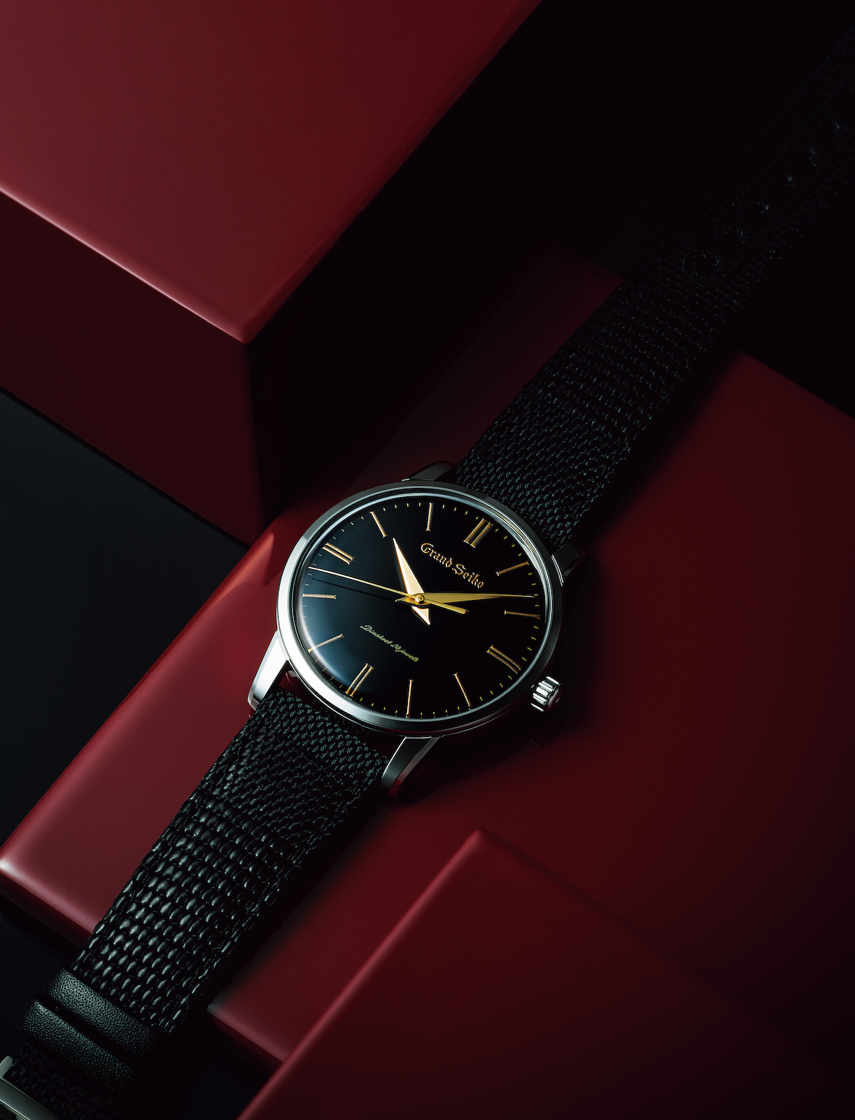 初代グランドセイコーを黒漆＆高蒔絵ダイアルでアップデートした