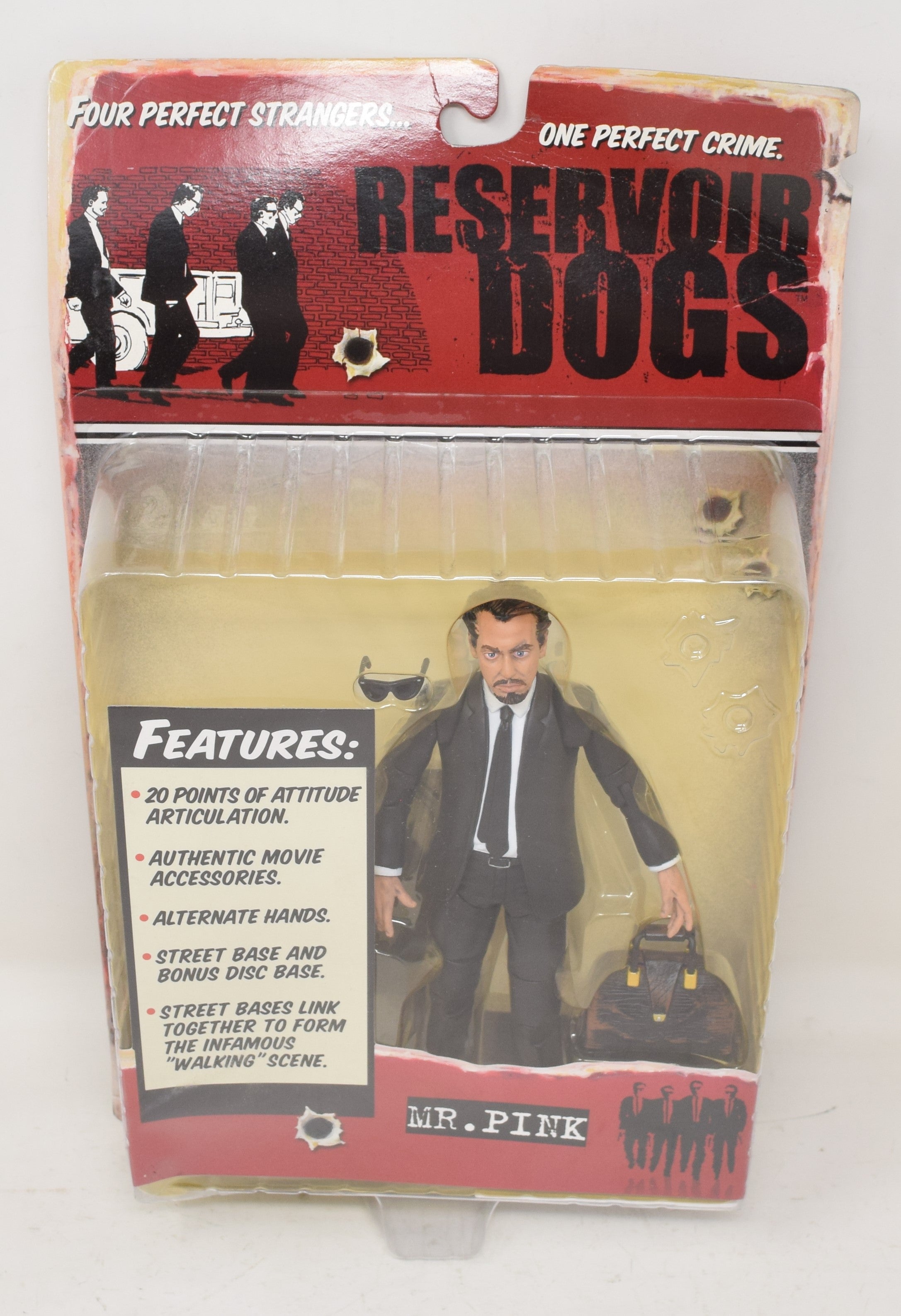 Reservoir Dogs Mr. Pink Action Figure Mezco Toys MOC New | Golden