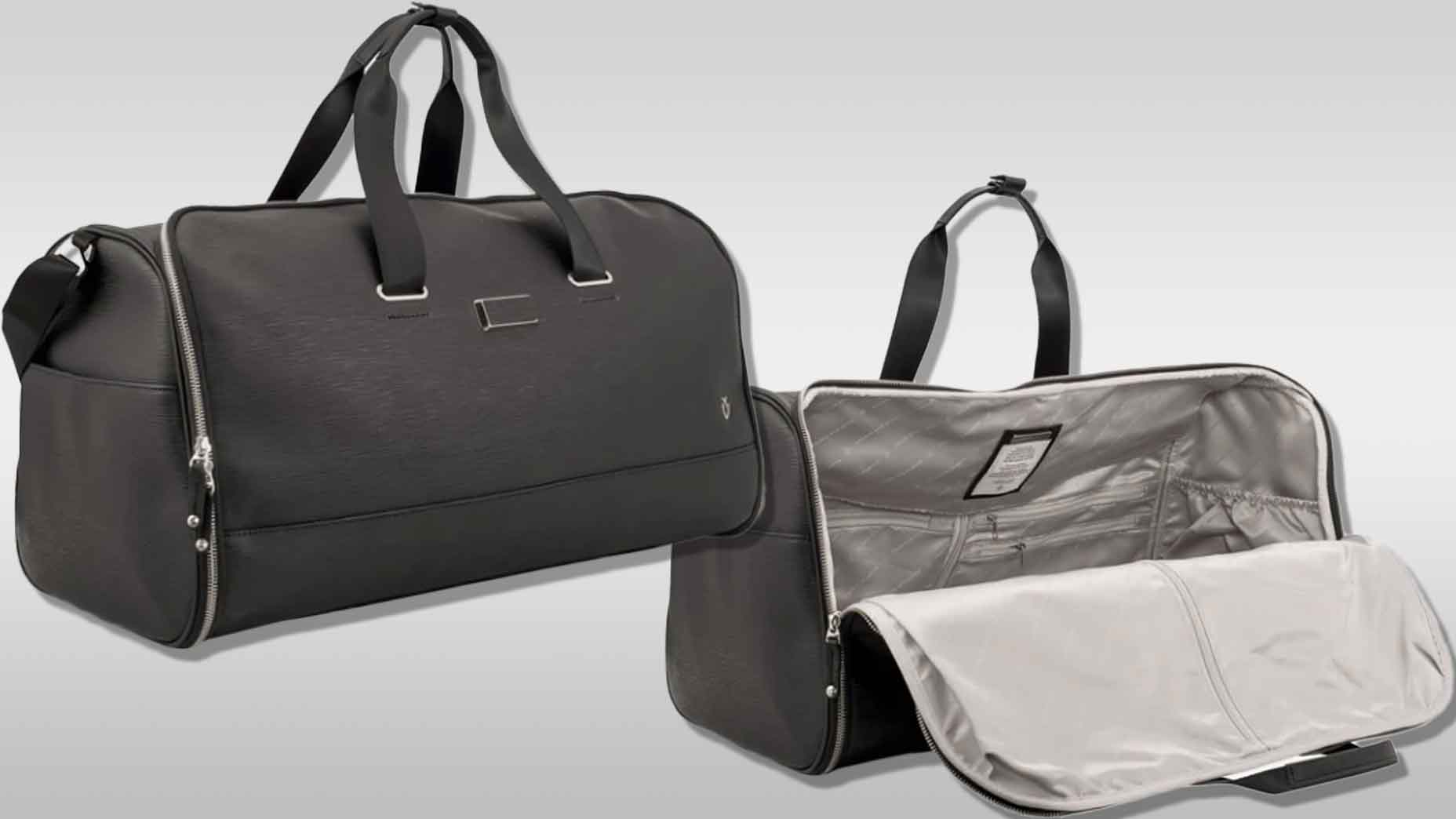 I tried it: This luxe Vessel garment-bag duffel is a weekend warrior