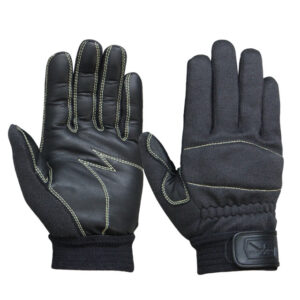 ガードレスキュー 手のひら革 ブラック - ユアサグローブネットショップ