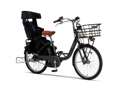 24型子乗せ電動アシスト自転車「PAS Crew」2021年モデル ～好評な快適