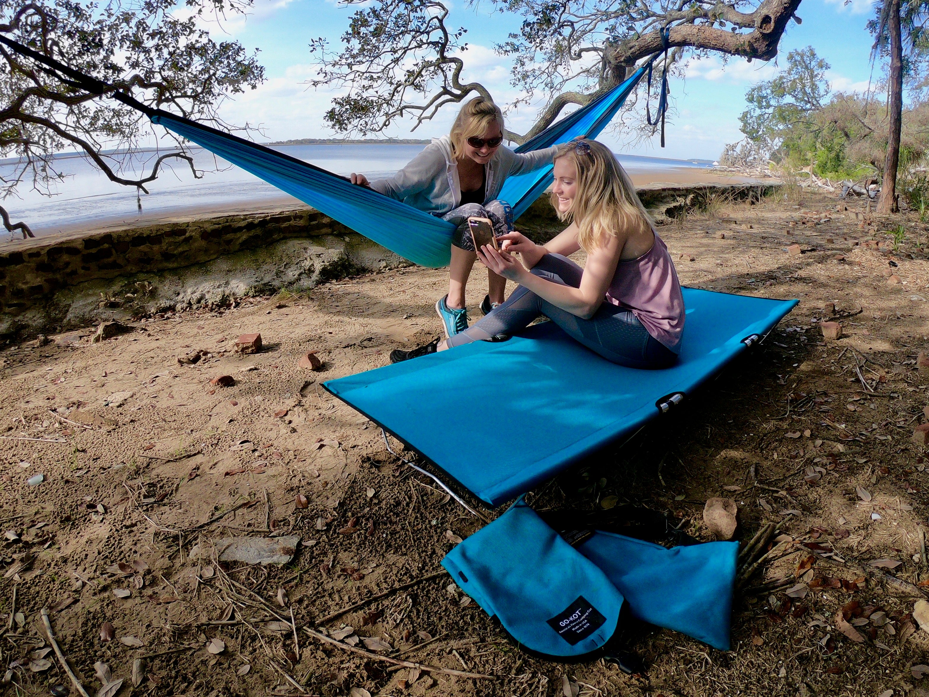 Premium Camping Cot | Heavy Duty Cot Bed | GO-KOT