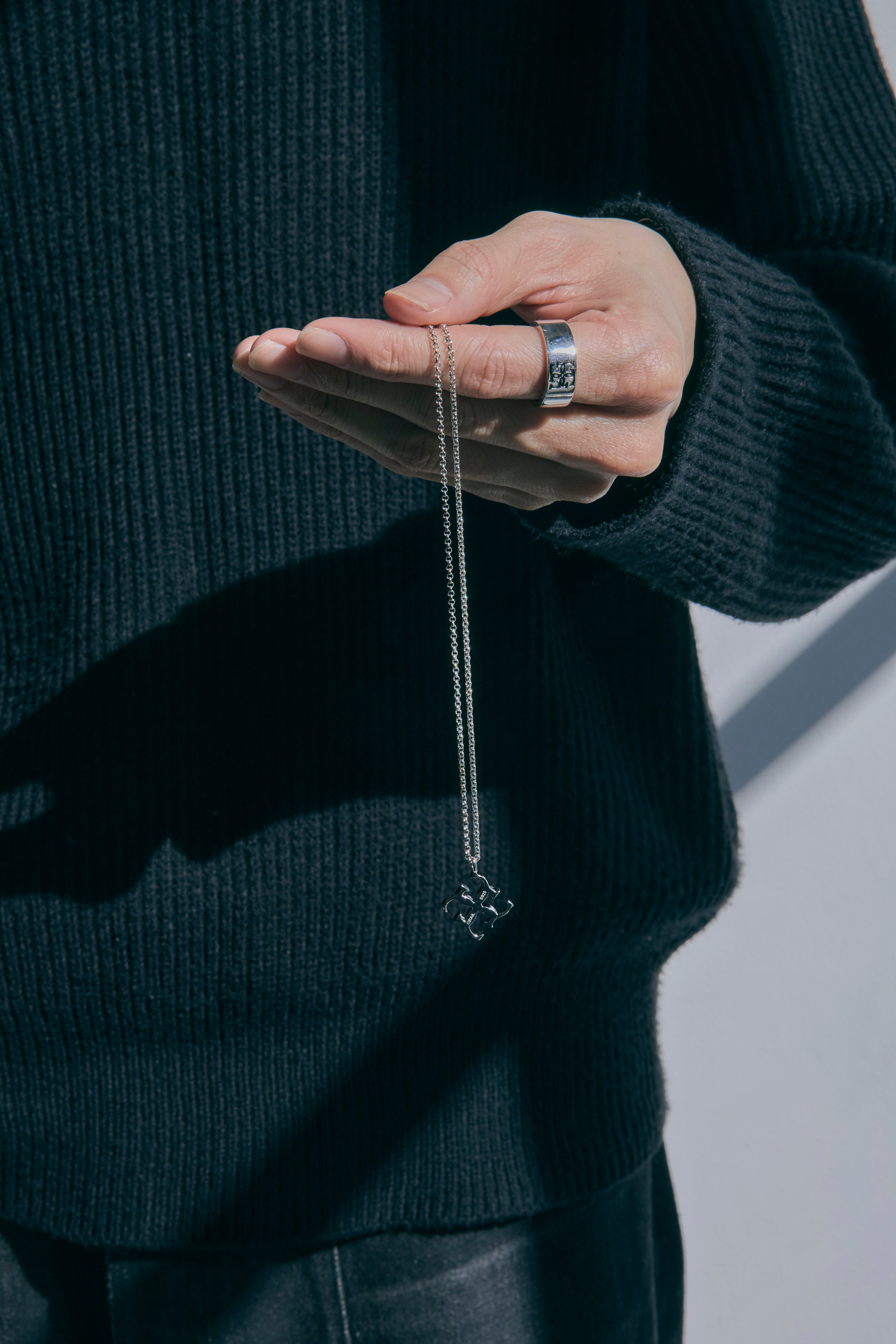 Cross logo necklace – GRAiL