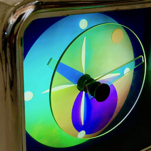 70's 下田電気 分光時計 