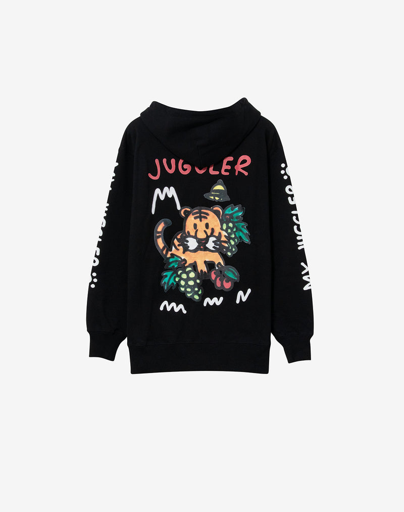 guernika×JUGGLER】TORAPPI Zip Hoodie / Black – guernika official